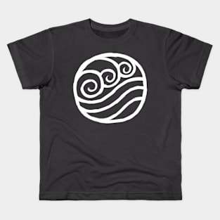 Water Tribe - Monochrome Kids T-Shirt